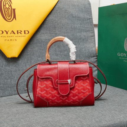 Goyard mini sigon Saddle bag red Size:18*15*20*9cm
