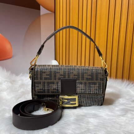 FENDI baguette bag with beads F2029 Size: 26*5*15CM