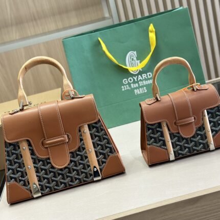 Goyard Saigon handbag size: 28cm /21cm