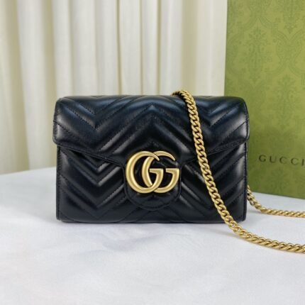 GUCCI / GG marmont 474575 Mini chain bag size: 20* 13* 6cm