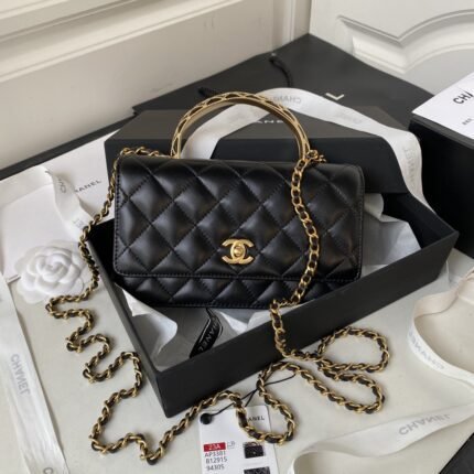 New top quality original leather Chanel bag (复制)