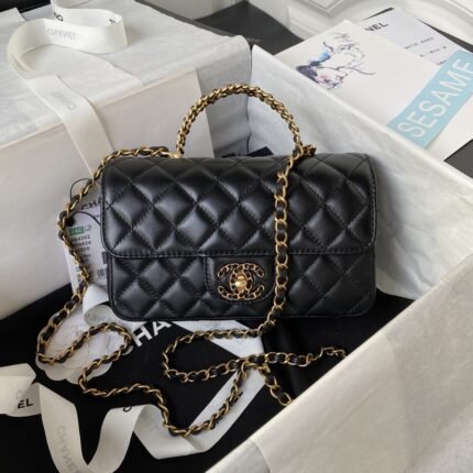 New top quality original leather Chanel bag (复制)