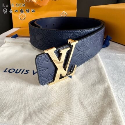 Louis Vuitton belt matching design uses high-quality electroplated hardware