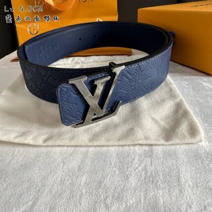 Louis Vuitton belt matching design uses high-quality electroplated hardware