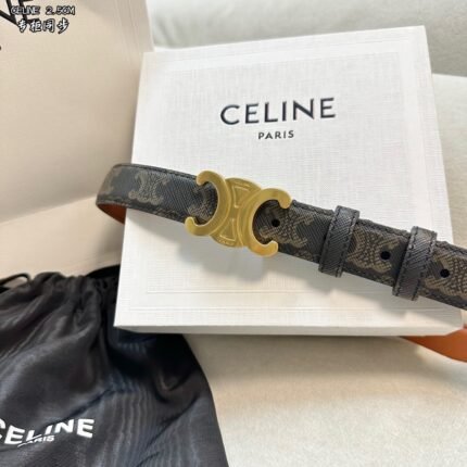 Official website version zp shipping CELINE belt belt original mold opening