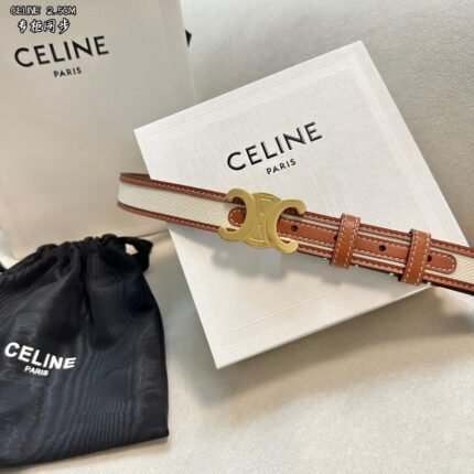 Official website version zp shipping CELINE belt belt original mold opening