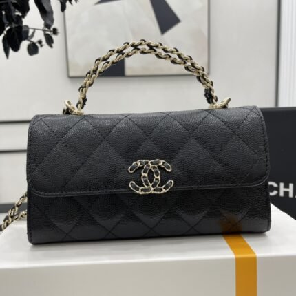New top quality original leather Chanel bag (复制)