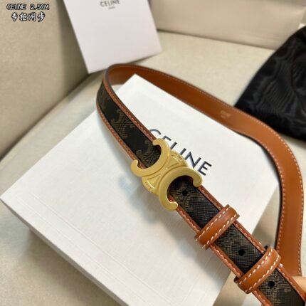Official website version zp shipping CELINE belt belt original mold opening