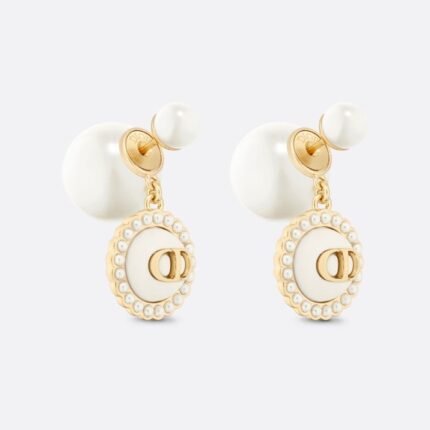 Dior letter earrings, same material, new elegant and elegant earrings, best-selling model (复制)