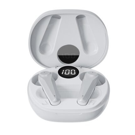 B138 HD LED power display, real-time power monitoring, semi-in-ear design, Hifi sound quality, heavy bass sound effect White