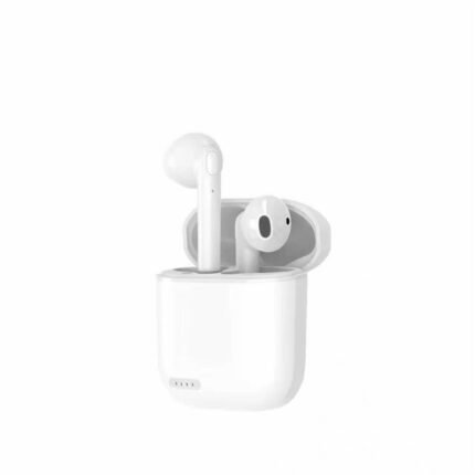 B14 Bluetooth headset, semi-in-ear design, comfortable to wear, Hifi sound quality, heavy bass sound effect, clear calls White
