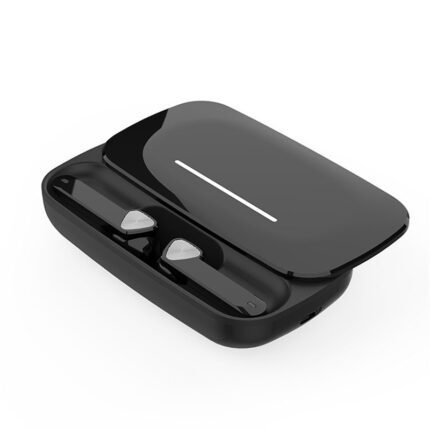 B36 Bluetooth headset, push-pull design, unique appearance, semi-in-ear design, Hifi sound quality, heavy bass sound effect Black
