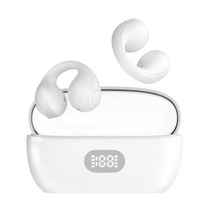 B52 Bluetooth headset, high-definition LED power display, real-time power monitoring, Hifi sound quality White