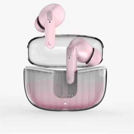 E117 Bluetooth headset, in-ear design, better sound effect, Hifi sound quality, heavy bass sound effect, clear calls Pink