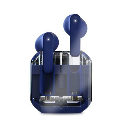 E42 Bluetooth headset, semi-in-ear design, comfortable to wear, Hifi sound quality, heavy bass sound effect Navy blue