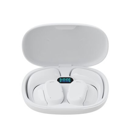 G275 new open-back headphones, 15 hours of playback time at a time, high-definition LED power display White