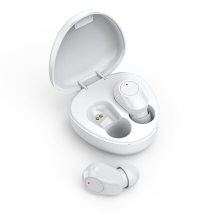 M9 Bluetooth headset has unique design, mini size, easy to carry, Hifi sound quality, heavy bass sound effect White