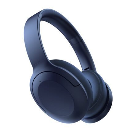 p3965 wireless headset with deep noise reduction AUX (3.5mm round hole), plug-in card, FM, barrier-free link within 10 meters Blue