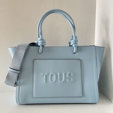 Tous Medium Blue Amaya Shopping Bag Tous La Rue