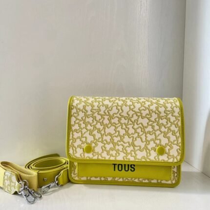 Tous medium green printed crossbody handbag