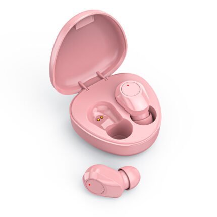 M9 Bluetooth headset has unique design, mini size, easy to carry, Hifi sound quality, heavy bass sound effect Pink