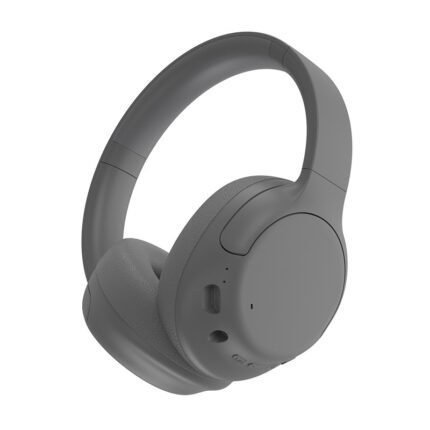 p3967 Wireless headset with deep noise reduction AUX (3.5mm round hole), plug-in card, FM, barrier-free link within 10 meters grey