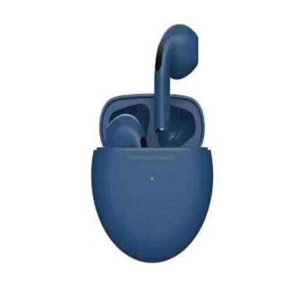 Pro6 wireless Bluetooth headset mini semi-in-ear headset, multiple color options, touch control, easy to understand Blue