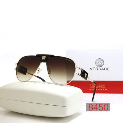 VERSACE Gradient Two tone - Brown Transparent Sunglasses