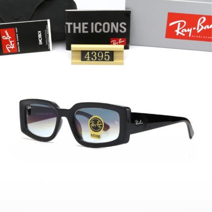 Ray Ban Kiliane BIO-BASED Black and Transparent Lens Sunglasses