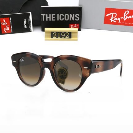 Ray Ban WAYFARER Havana frame and brown gradient lens circular frame sunglasses for both men and women
