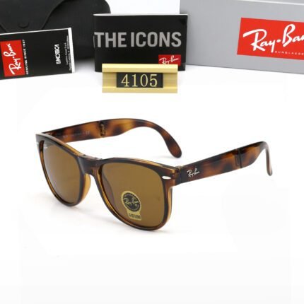 Ray Ban WAYFARER FOLDING CLASSIC Havana Sunglasses