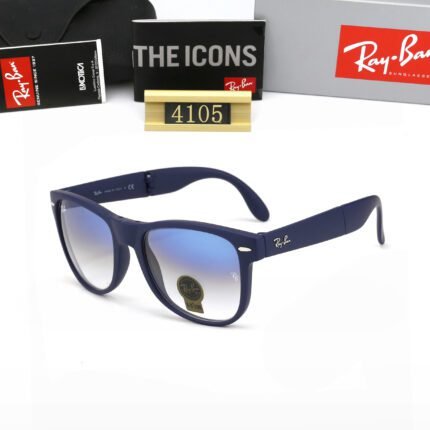 Ray Ban WAYFARER FOLDING CLASSIC navy gradient sunglasses