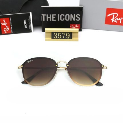 Ray Ban Gold Classic Standard Brown Gradient Sunglasses Unisex
