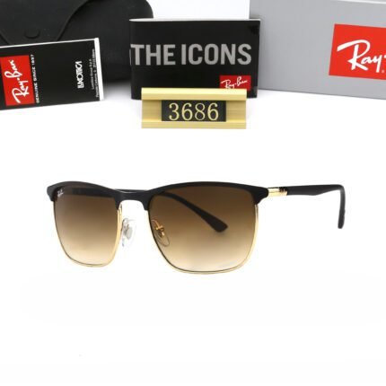 Ray Ban CROMANCE Brown Gradient Neutral Sunglasses