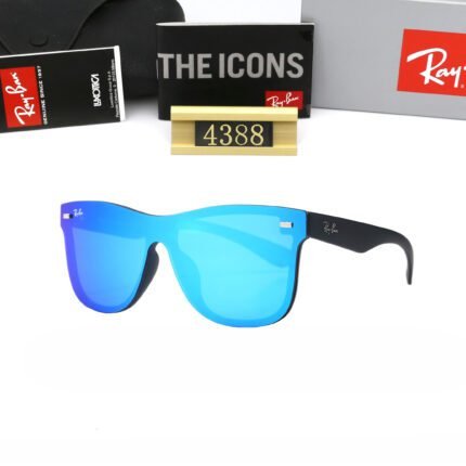 Ray Ban RB4388 Sky Blue Square Eyeglass Frame Sunglasses
