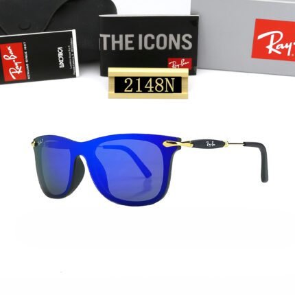 Ray Ban dark blue integrated Polaroid gradient polarized lenses sunglasses for both men and women