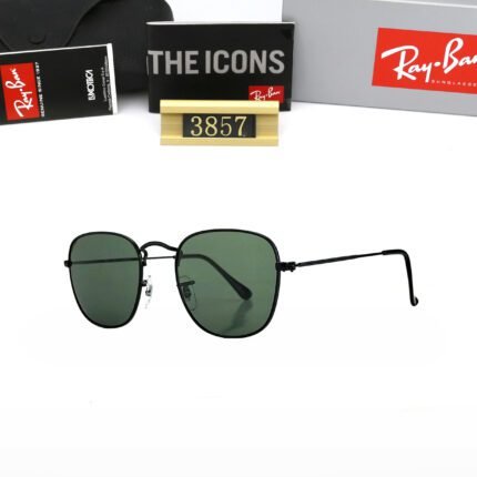 Ray Ban FRANK black and green sunglasses
