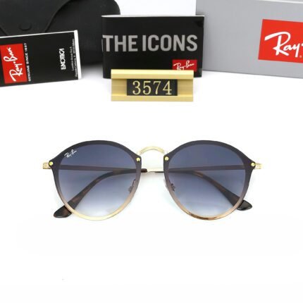 Ray Ban BLAZE ROUND Sunglasses Unisex