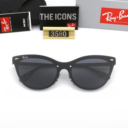 Ray Ban BLAZE CAT EYE Black Sunglasses Unisex