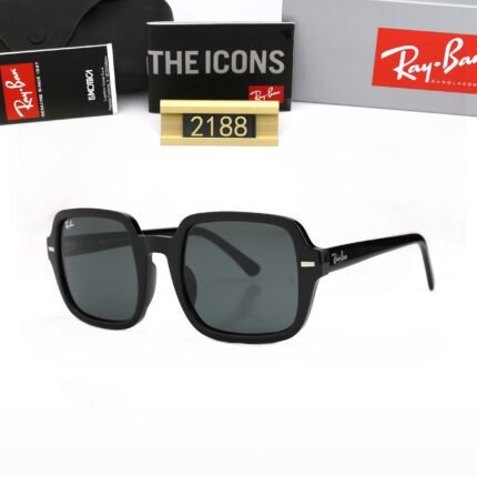 Ray Ban Erika Optics black frame and square frame sunglasses for both men and women