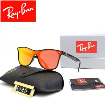 Ray Ban BLAZE WAYFARER Orange Sunglasses