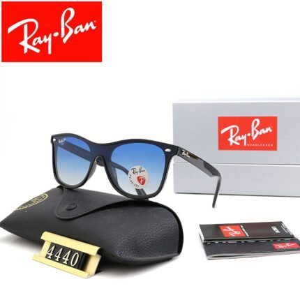 Ray Ban BLAZE WAYFARER black and blue gradient sunglasses
