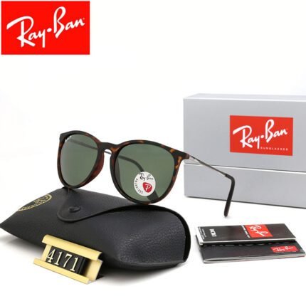 Ray Ban ERIKA CLASSIC Havana and Green Sunglasses