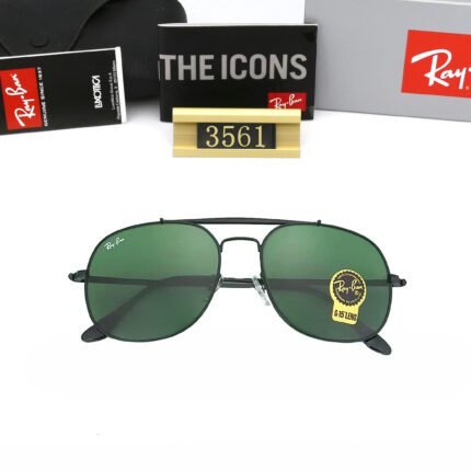 Ray Ban GENERAL black and green sunglasses