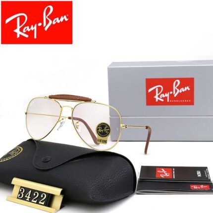 Ray Ban aviator craft series gold and colorless lens sunglasses are available for both men and women