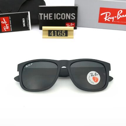 Ray Ban JUSTIN COLOR MIXC black sunglasses