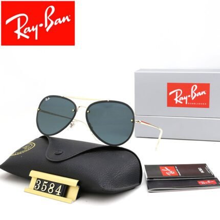 Ray Ban Aviator Blaze Zhang Yixing collaborates on dark green gradient sunglasses