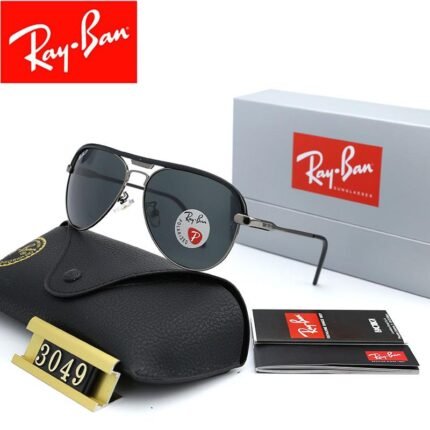 Ray Ban aviator series black gradient lens frame sunglasses for both men and women