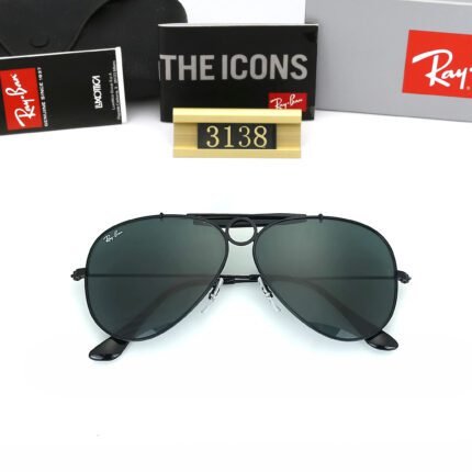 Ray Ban shooter black sunglasses for both men and women