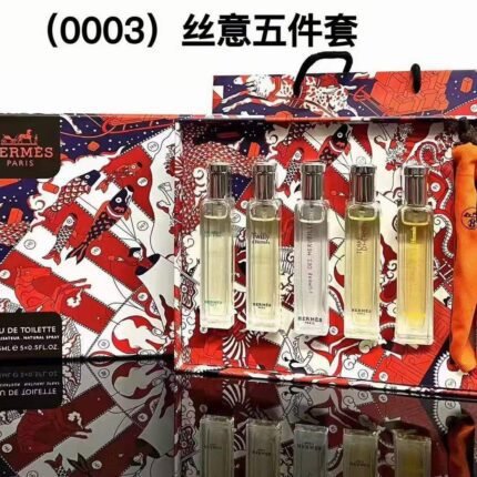 Herm è s Silk Italy 5 x 15ml Set Gift Bag, Regular High Quality 1:1